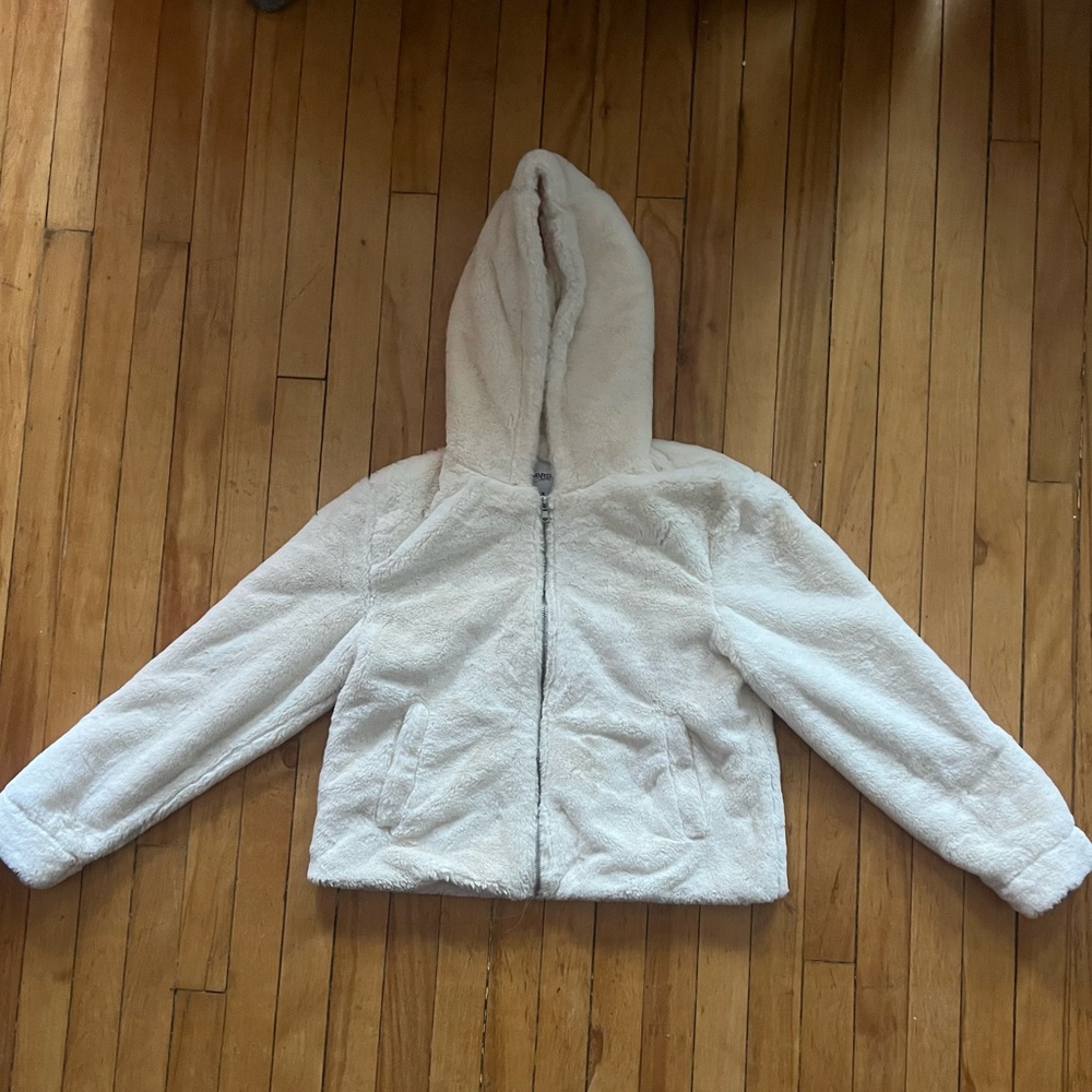 Kenzie fluffy crop hoodie
